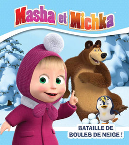 Masha et Michka - Bataille de boules de neige !