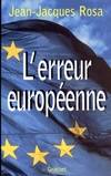 L'erreur européenne