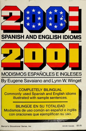 2001 Spanish and English Idioms