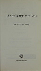 The Rain Before it Falls