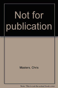 Not for Publication