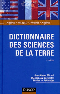 Dictionnaire des sciences de la Terre - 4ème édition - Anglais/Français-Français/Anglais