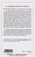Load image into Gallery viewer, La critique vinicole en France
