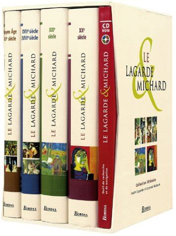 Lagarde et Michard (coffret 4 volumes CD-Rom inclus)