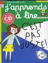 Load image into Gallery viewer, J'apprends à lire  avec CD X 2 - Enquête au Manoir et C'est pas juste
