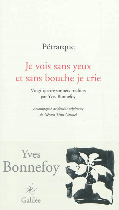 Je vois sans yeux et sans bouche je crie