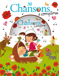 Livre Cd 30 Chansons Comptines