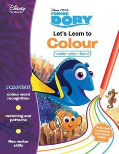 Finding Dory Let's Learn Colour