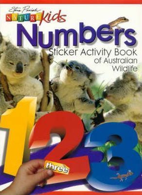Nature Kids Numbers Sticker Activity Book of Australian Wildlife