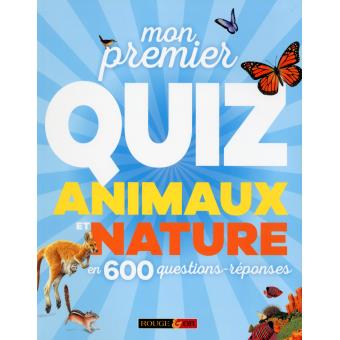 Mon premier quiz animaux et nature